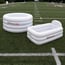 Kit complet Mueller RecoveryTub Solo : bain de glace gonflable portable pour cryothérapie individuelle